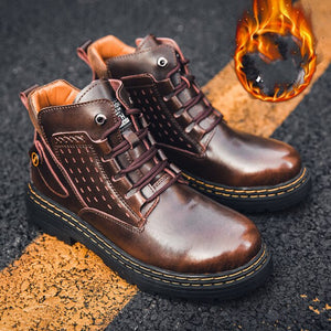 Men's Fashion Classics Platform Winter Boots