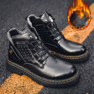 Men's Fashion Classics Platform Winter Boots