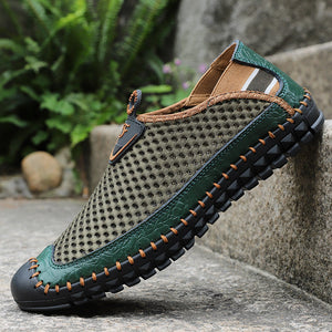 Men's Summer Outdoor Mesh Slip On Loafers