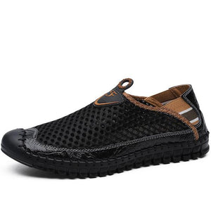 Men's Summer Outdoor Mesh Slip On Loafers