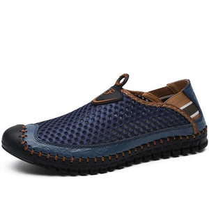 Men's Summer Outdoor Mesh Slip On Loafers