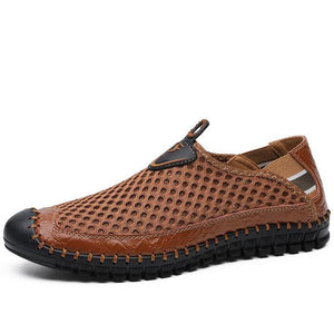 Men's Summer Outdoor Mesh Slip On Loafers